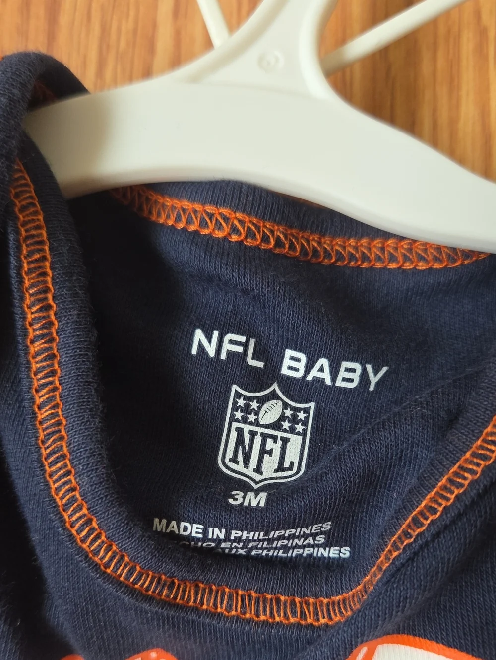 Chicago Bears Baby Set 3M 2pc NWT NFL Football